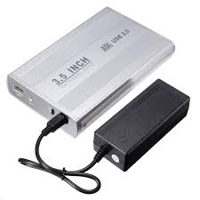 3.5-inches SATA HDD Hard Drive Enclosure - USB 2.0 at $15 Eteklaptop