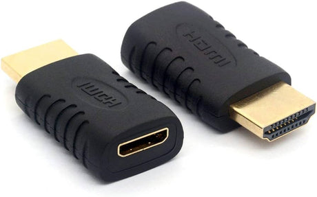 Mini HDMI® Female to HDMI® Male Adapter