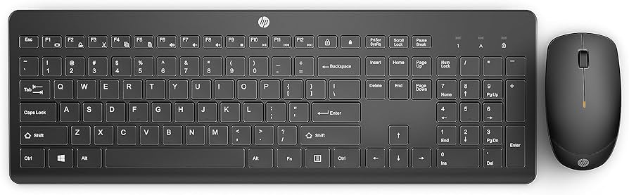 Ensemble clavier et souris sans fil HP 230 