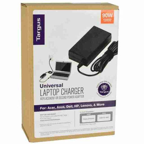 Targus 90W AC Semi-Slim Universal Laptop Power Adapter