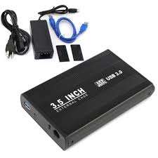 3.5-inches SATA HDD Hard Drive Enclosure - USB 3.0 at $20 Eteklaptop