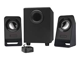 Logitech Multimedia 2.1 Speakers Z213 for PC and Mobile Devices